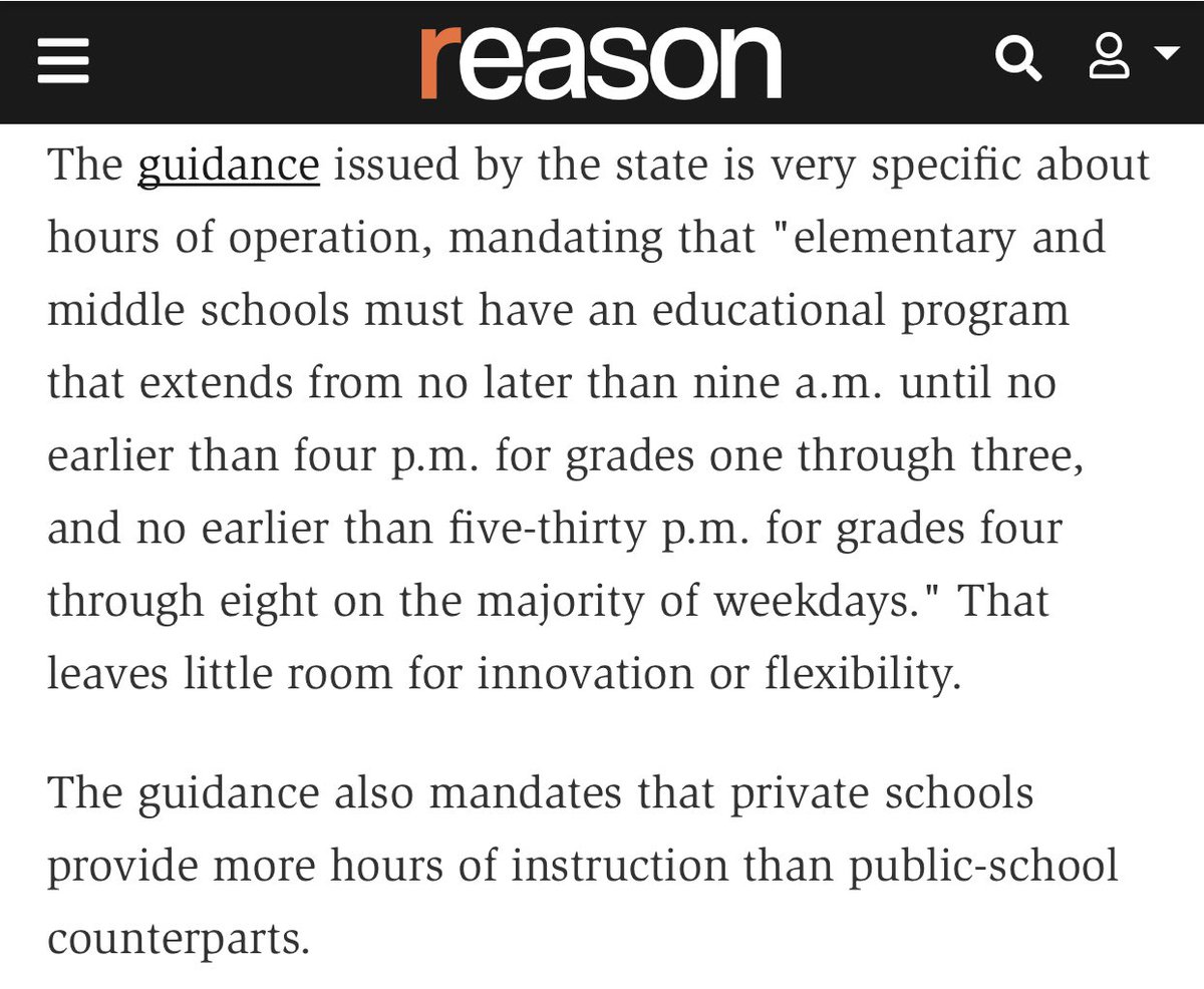 There's a good reason for this. Take a quick look at what they wanted the state to implement.