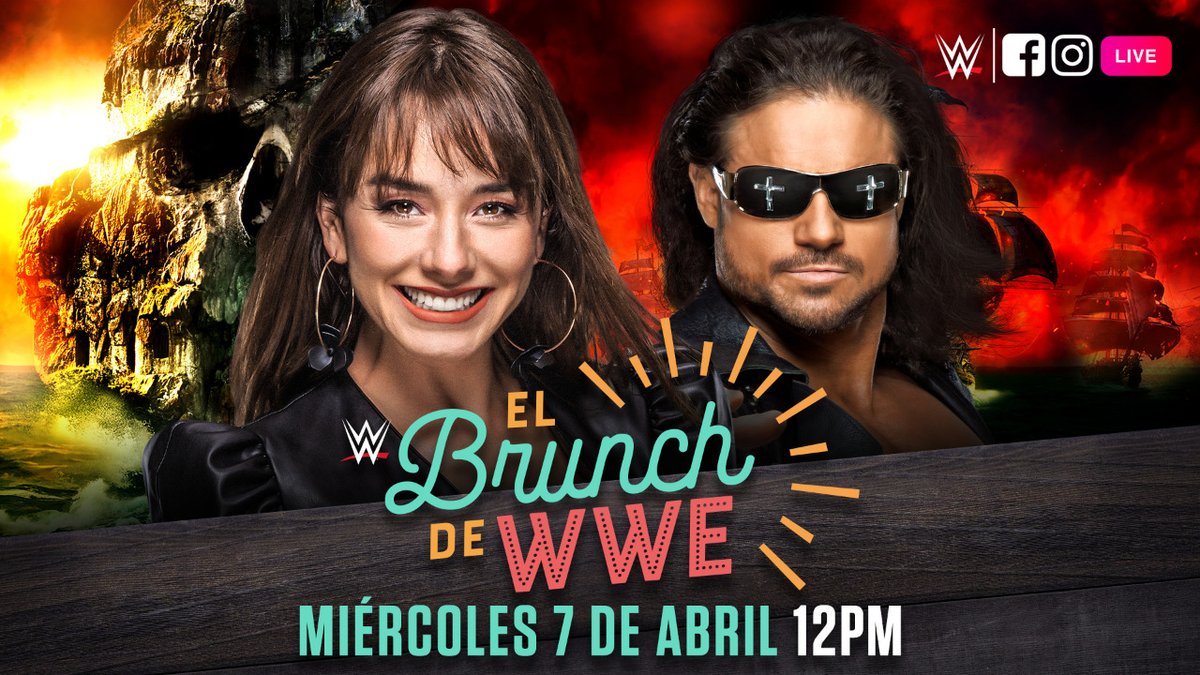 wweespanol's tweet photo. Lo mejor ESTร POR LLEGARโผ๏ธ @TheRealMorrison aterriza hoy en #ElBrunchDeWWE para hablar de su lucha en #WrestleMania junto a @mikethemiz contra @sanbenito & @ArcherOfInfamy.
Terminarรก @quetzallibulnes bailando #HeyHeyHopHop?
๐ด SรGUENOS โก๏ธ 12PMCT en Facebook & Instagram ๐ฒ๐ฅ https://t.co/3RZ93AluPD