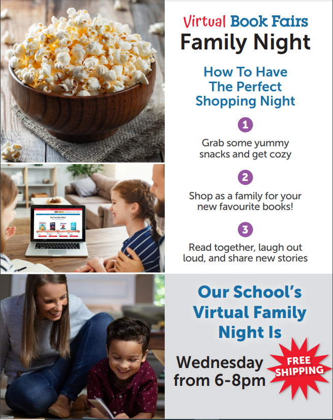 Free shipping tonight from 6-8pm! virtualbookfairs.scholastic.ca/pages/5151954 #qvsvirtualfair