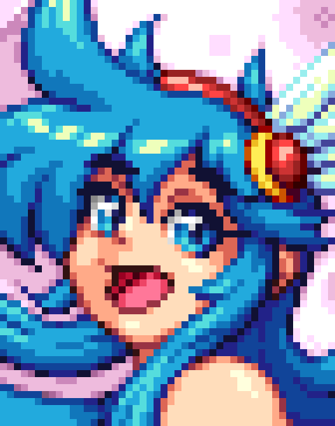 Tecna / テクナ #pixelart #ドット絵 Character by @yumurama