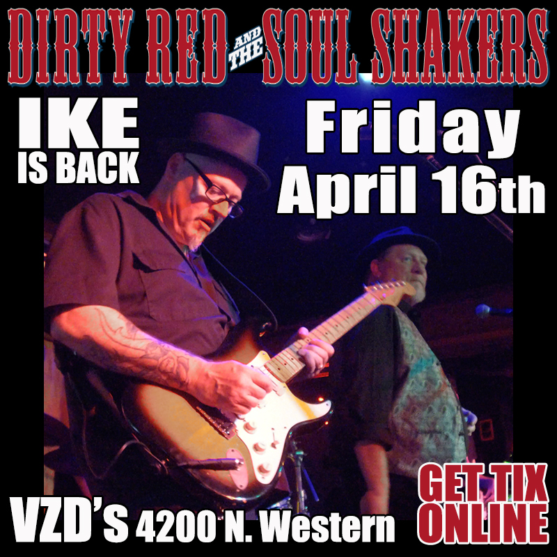 dirtyredblues's tweet photo. Wooo, good times are surely ahead, because IKE is BACK behind the AXE! Don't wait to get your tickets, they're going fast. We can't wait to get the party started! ☮️+💘+🌽🍞
https://t.co/jmcLIBG5FD
#DirtyRedAndTheSoulshakers #blues #bluesmusic #cloudlessday #livemusic https://t.co/jcsBUrxs88
