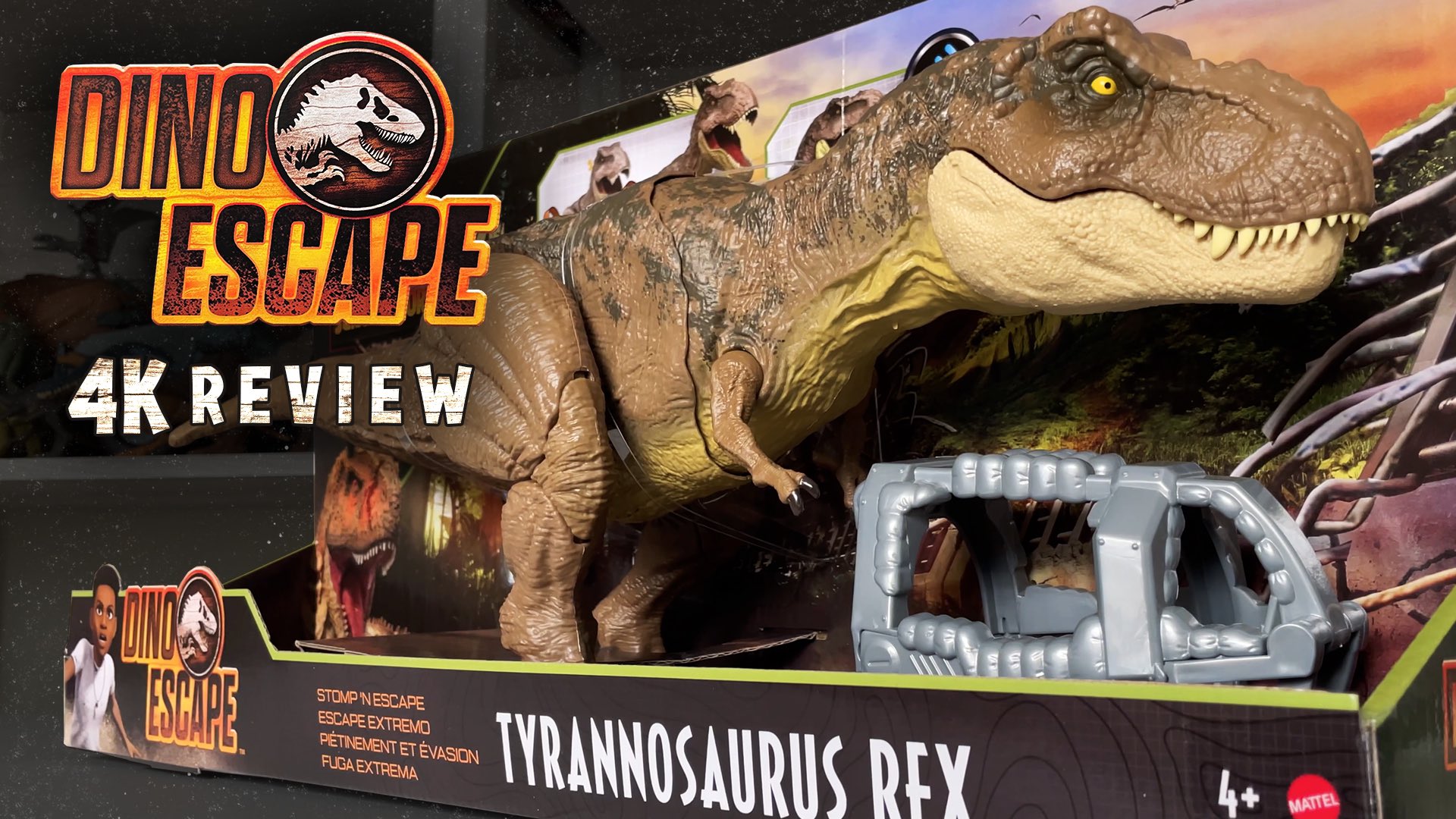 Dinossauro Tyrannosaurus Rex - Fuga Extrema - Jurassic World