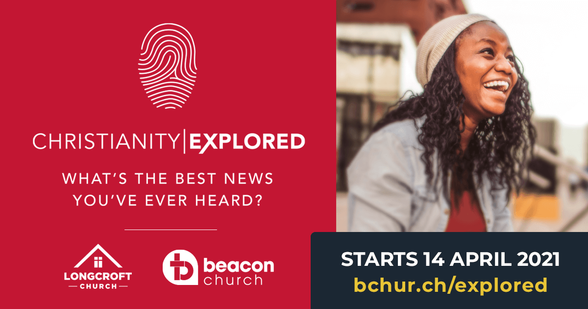 beaconwirral's tweet photo. Starting on 14th April... Whoever you are, whatever you’re thinking, Christianity Explored is a place for you to explore what life’s all about. It might just be the best news you’ve ever heard! https://t.co/ia2RCrjH0r https://t.co/lGyR9uWhex