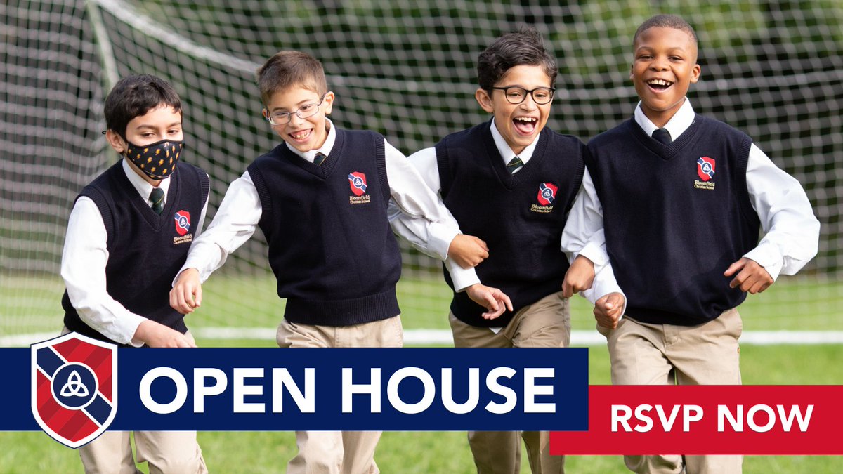 Prospective families are invited to an Open House at Bloomfield Christian School on Monday, April 12th at 6:30 PM. Come see how students are thriving in our vibrant learning environment! Invite a friend to attend with you and get registered today!
 
hubs.ly/H0KjpDw0