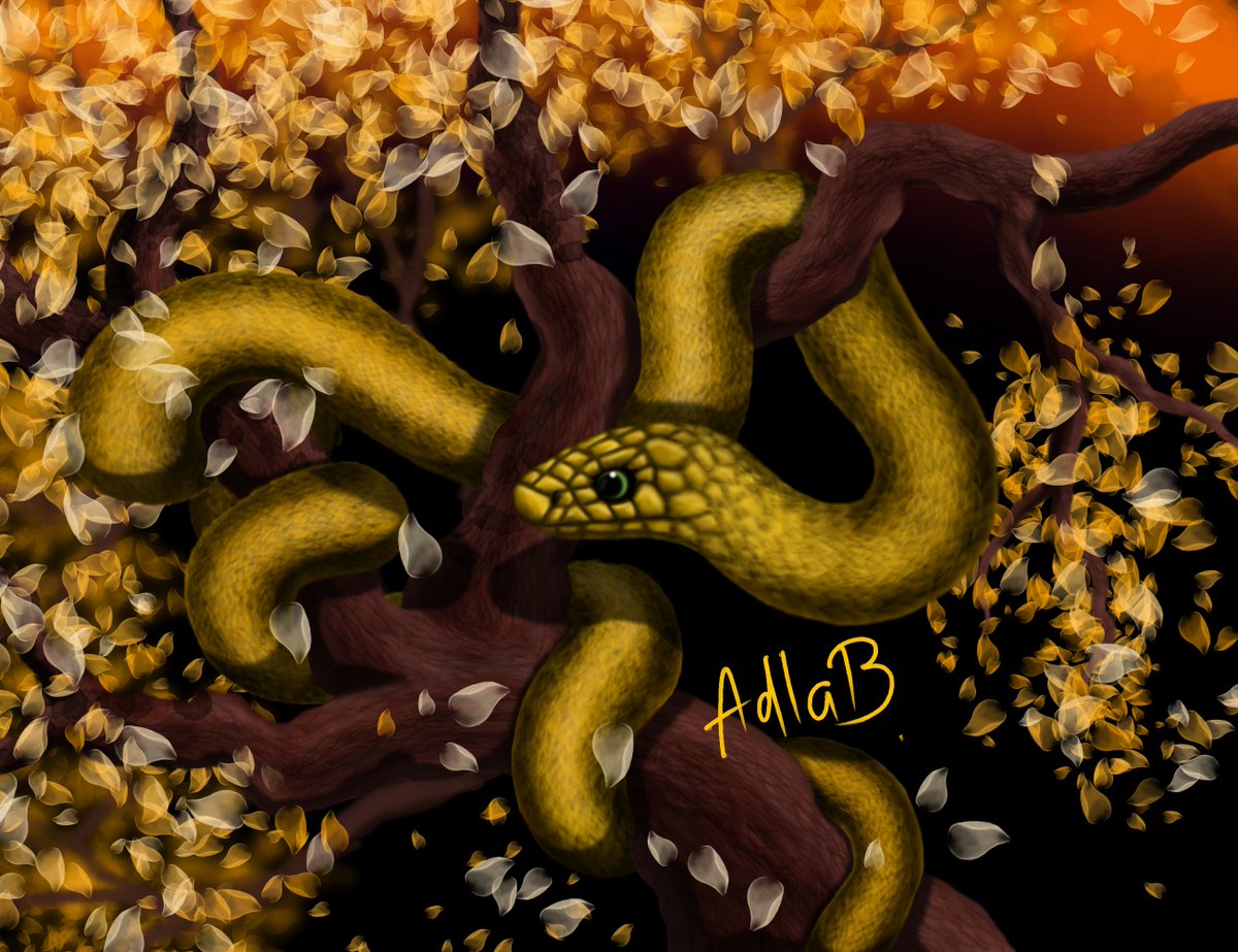AdlaB18's tweet image. #art #artwork #snake