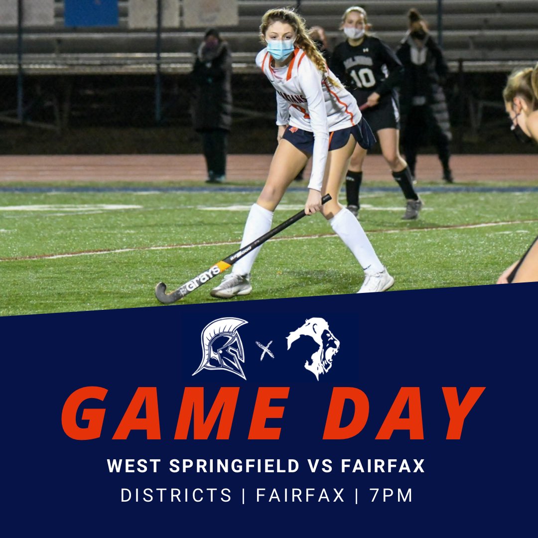 🚨DISTRICT SEMIFINALS TONIGHT🚨Spartans take on the Lions as they advance in the District tournament.
🏠 <a href="/Fairfax/">FairfaxCity.com</a>
🏑 Varsity <a href="/7pm/">Huong Le</a>
📺 Stream live via the NFHS Network 
#itsGAMEDAY #semifinals #theyaintready #YUT #keepitrolling #lashthelions #LETSGOSPARTANS #HAPPYBIRTHDAYKENDALL