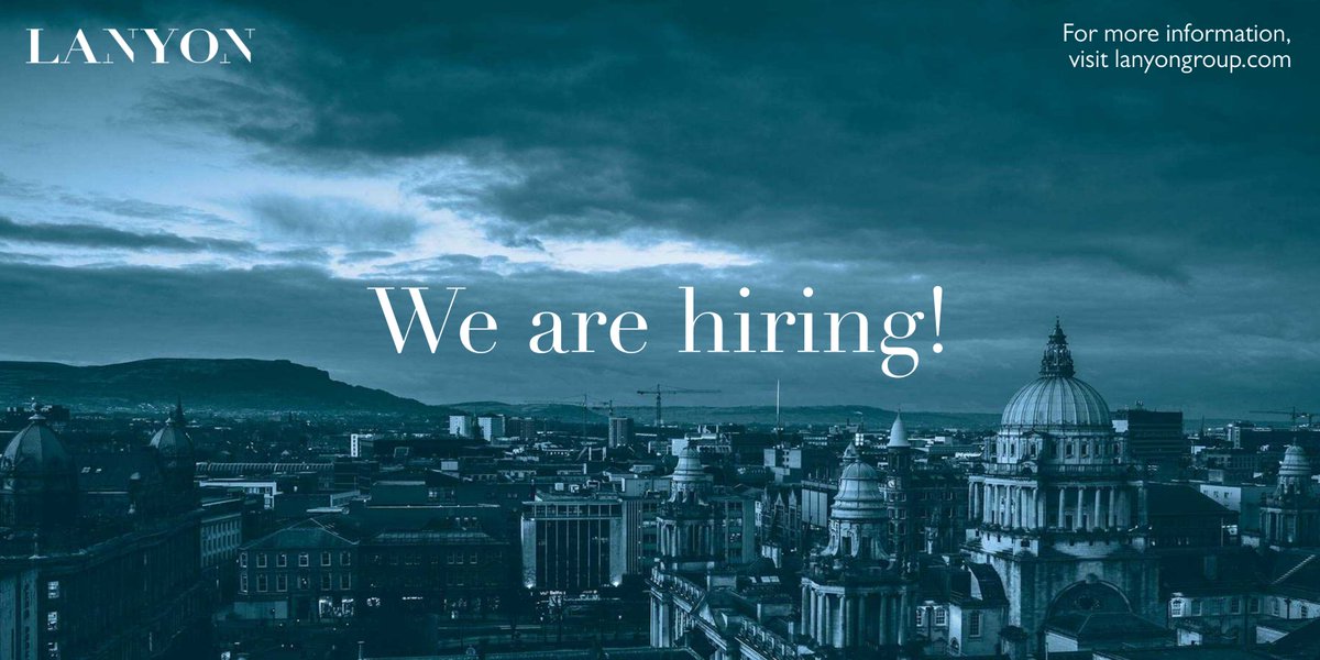 WE ARE HIRING! 

Due to a number of recent client wins &amp; increasing demand from our rapidly growing client portfolio, we are recruiting for a number of exciting roles. 

For more information, visit: bit.ly/3rZUyOF