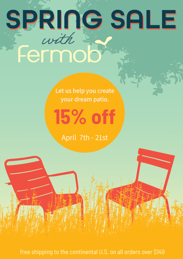⭐ SURPRISE! ⭐ 15% off all Fermob - mailchi.mp/244780703730/s…