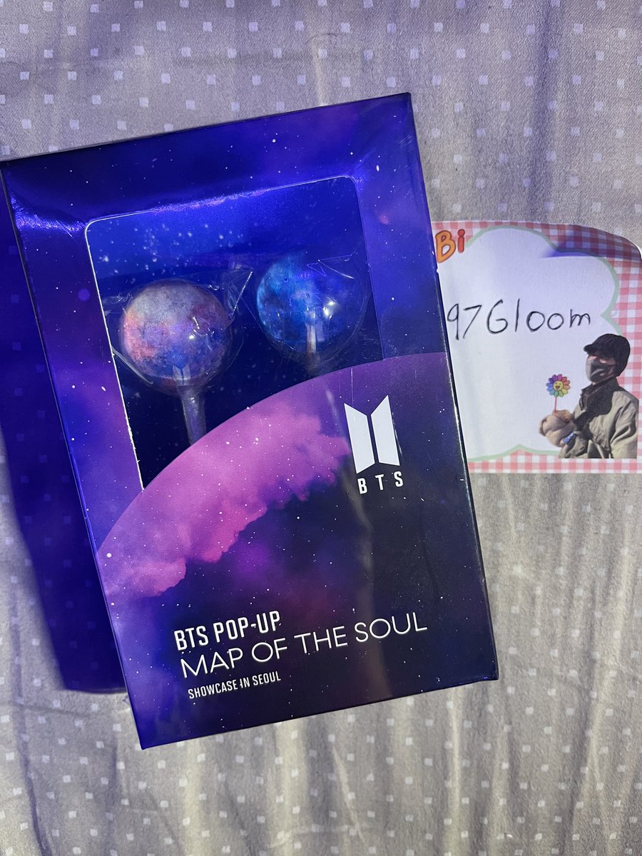 WTSOfficial Map Of The Soul BTS POP UP showcase in Seoul lollipops! Two boxes available $14 each + shipping