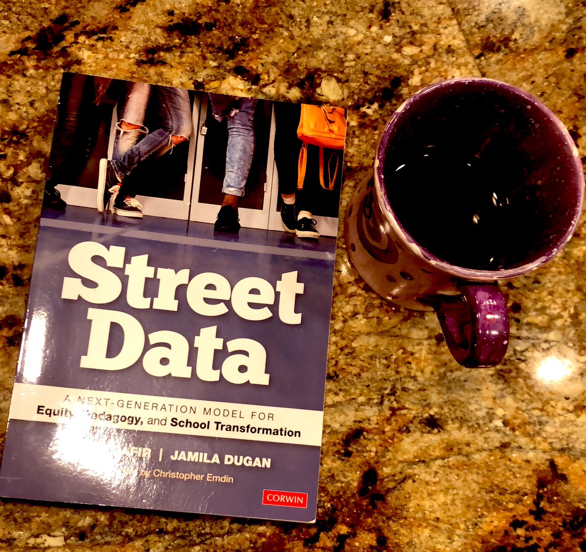 New book and a cup of coffee. Good morning Wednesday! Can’t wait to dig into this new release from <a href="/ShaneSafir/">Shane Safir</a> and <a href="/JamilaDugan/">Jamila Dugan</a> Wondering how we will “Radically reimagine our ways of being, learning, and doing”