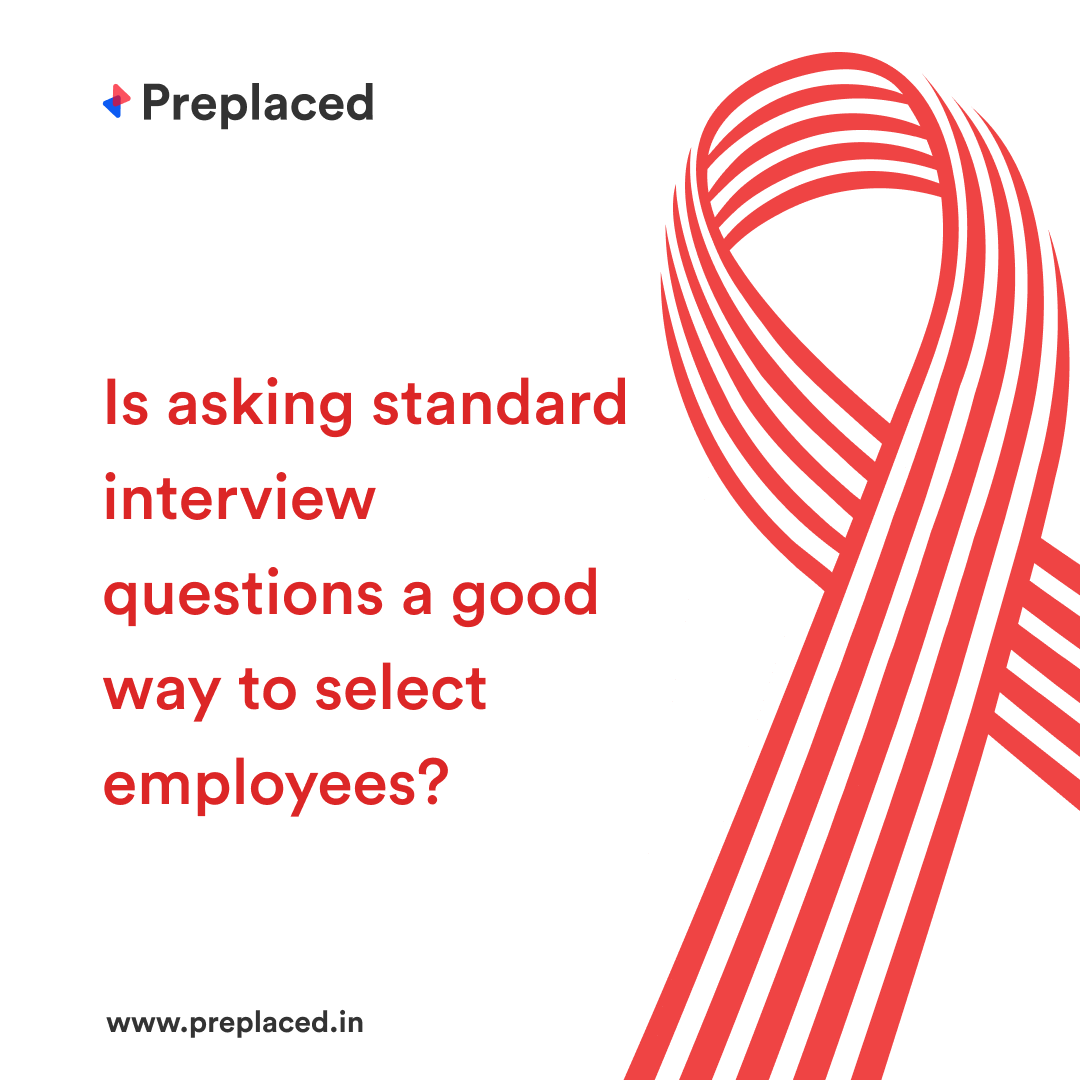 preplaced_in's tweet photo. Is asking a standard and fixed set of interview questions a good way to judge and select candidates? RT &amp; Share your thoughts in the comments.

#Preplaced #Interviewprocess #ThoughtfulPost https://t.co/jIrNLGOCa2