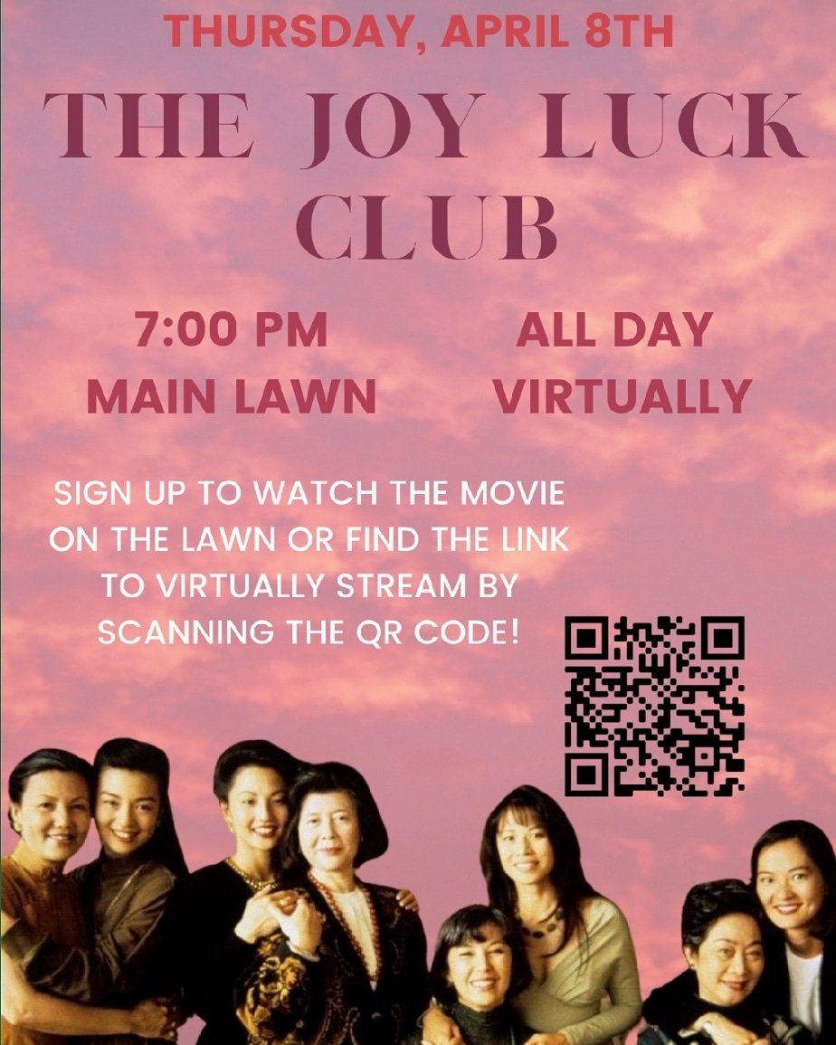 Don't forget to sign up for movie night tomorrow!!!