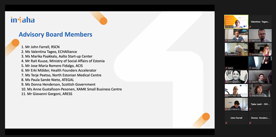 Nice to represent <a href="/ECHAlliance/">ECHAlliance: The Global Health Connector</a> &amp; meet the WP Leaders &amp; the other EAB members of the #IN4AHA project today. Check here one of the many initiatives they are launching to foster #adoption of #digital #activeageing solutions⬇️
Happy to help building on our experience in #We4AHA🙂