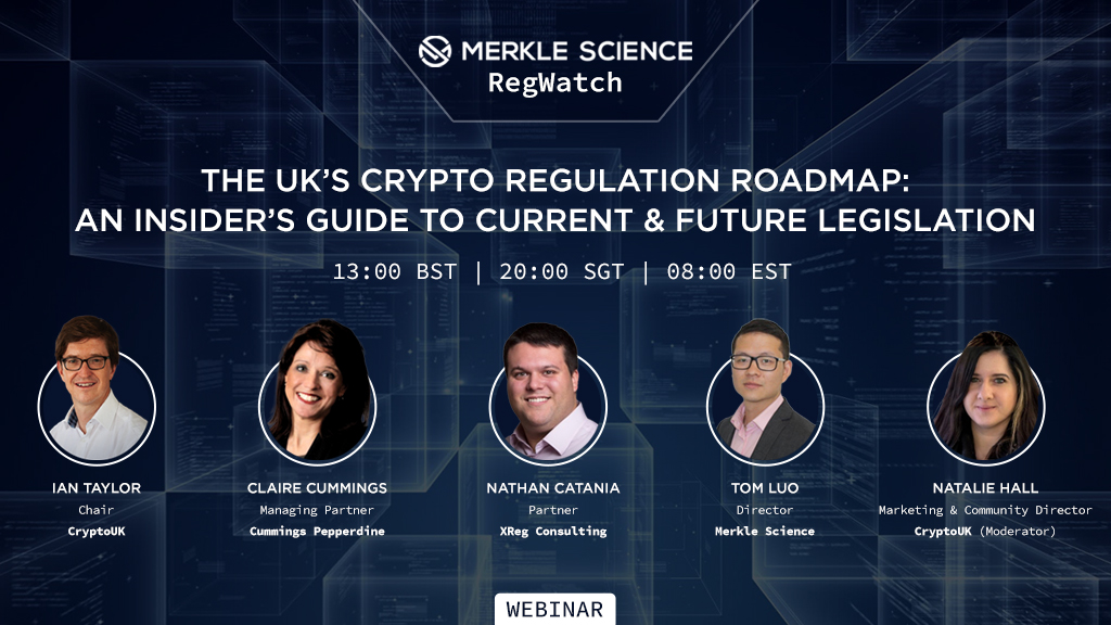Tomorrow at 14:00 (CET) 13:00 (BST), XReg Partner @CataniaNathan will provide insights into the UK and international #cryptoasset regulatory landscape, the revised FATF guidance, and the complexities of compliance in the #crypto industry. Register here: bit.ly/XRegMSWeb2