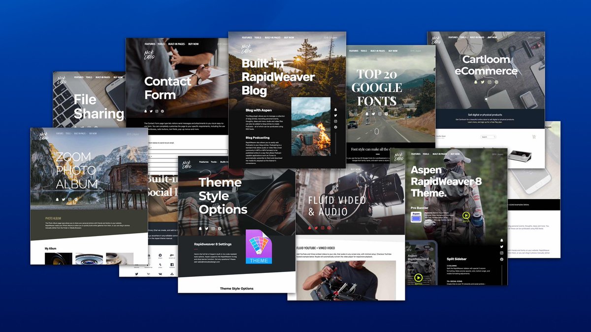 RapidWeaver Elements tweet media