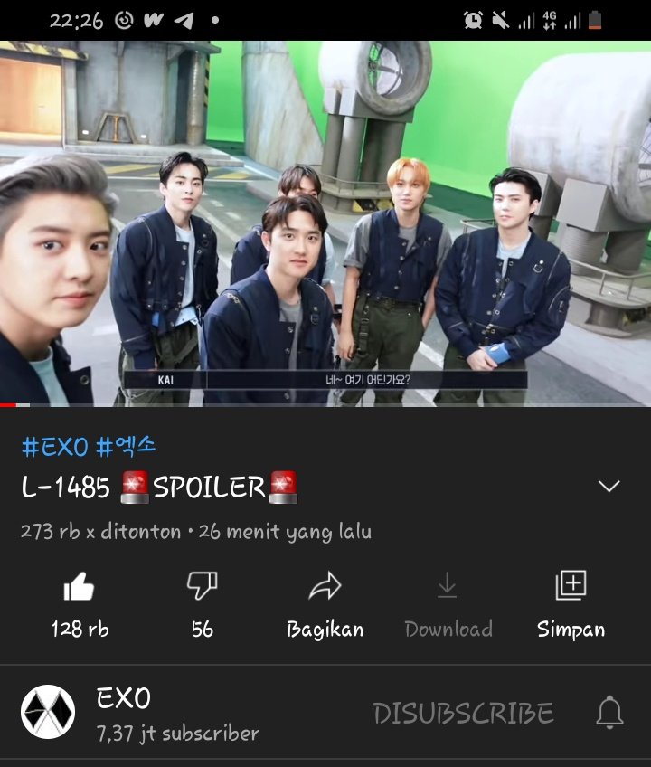 bilkonco's tweet photo. Exo comeback kalo mereka nggak comeback setidaknya ada mv dan lagu baru. Makasih banget, makasih karna gue ngecek ni akun sampe 3 kali takut bukan akun ofc exo. Makasih karna gue nangis sekarang
#9ToEternityWithEXO
#9YearswithEXO
#EXO9thAnniversary  
#영원한_우리의_피터팬_엑소 https://t.co/GsyDbPu2fZ