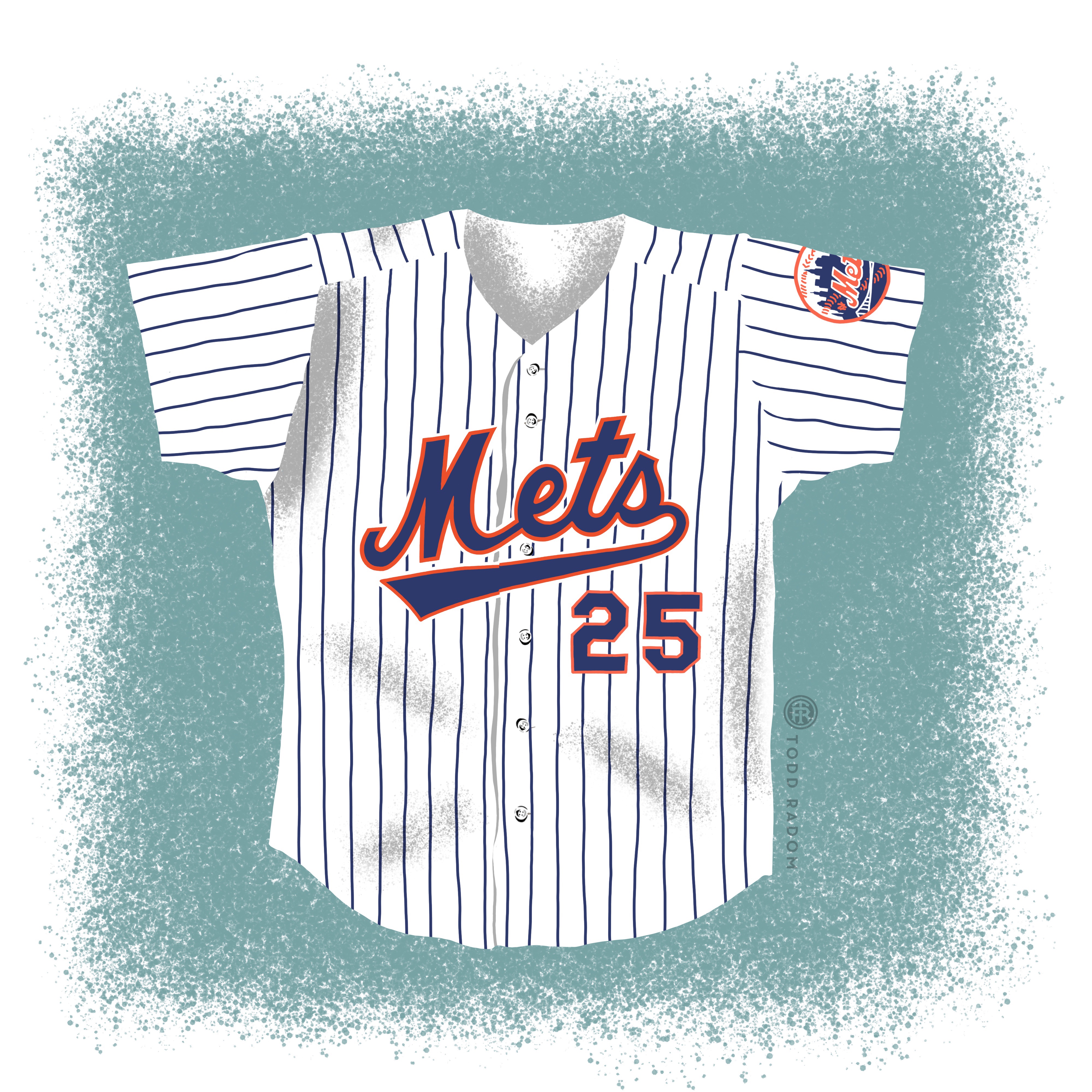 Todd Radom on X: Who remembers when the Mets added a tail to