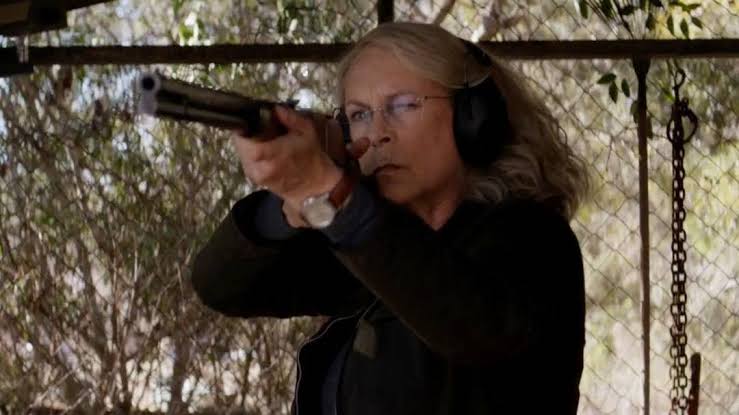 Laurie Strode ❤️
Jamie Lee Curtis ❤️
You Rock 🤘

Watching #Halloween 2018 - #Netflix