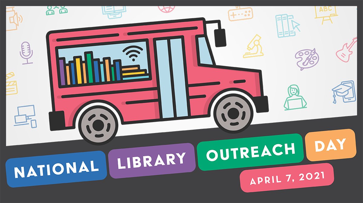 ErieLibrary's tweet image. It&apos;s National Library Outreach Day! We&apos;re celebrating by enrolling local schools for library e-cards and hosting a virtual program on the history of PA Libraries (with an opening by @kdahlkemper making a proclamation in our honor)! #NationalLibraryWeek #LibraryOutreachDay