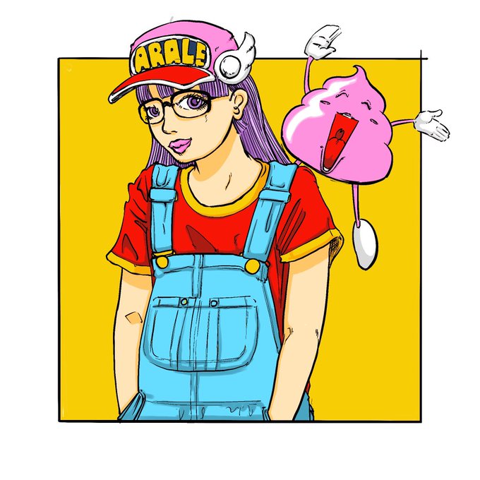 アラレちゃんのtwitterイラスト検索結果 古い順