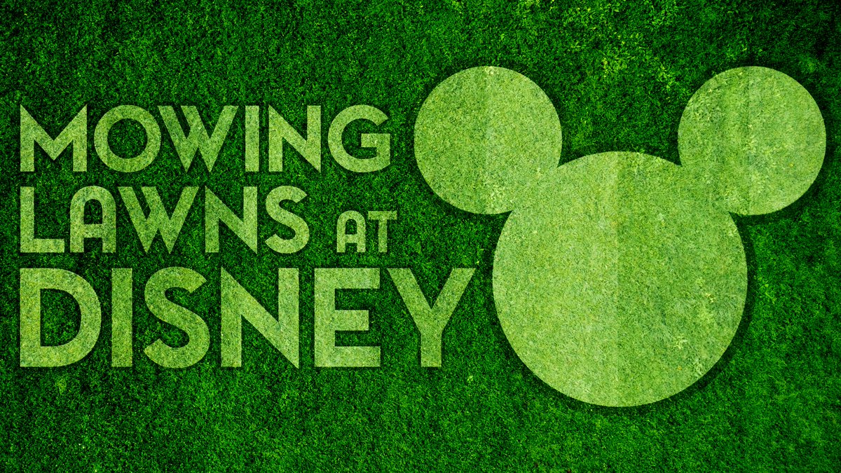 Disney World has a lot of land, and a lot of that land is grass. How much mowing does Disney have to do and how long would it take YOU to do it alone? (Spoiler: A really long time.) youtu.be/uOeBoAwFslE