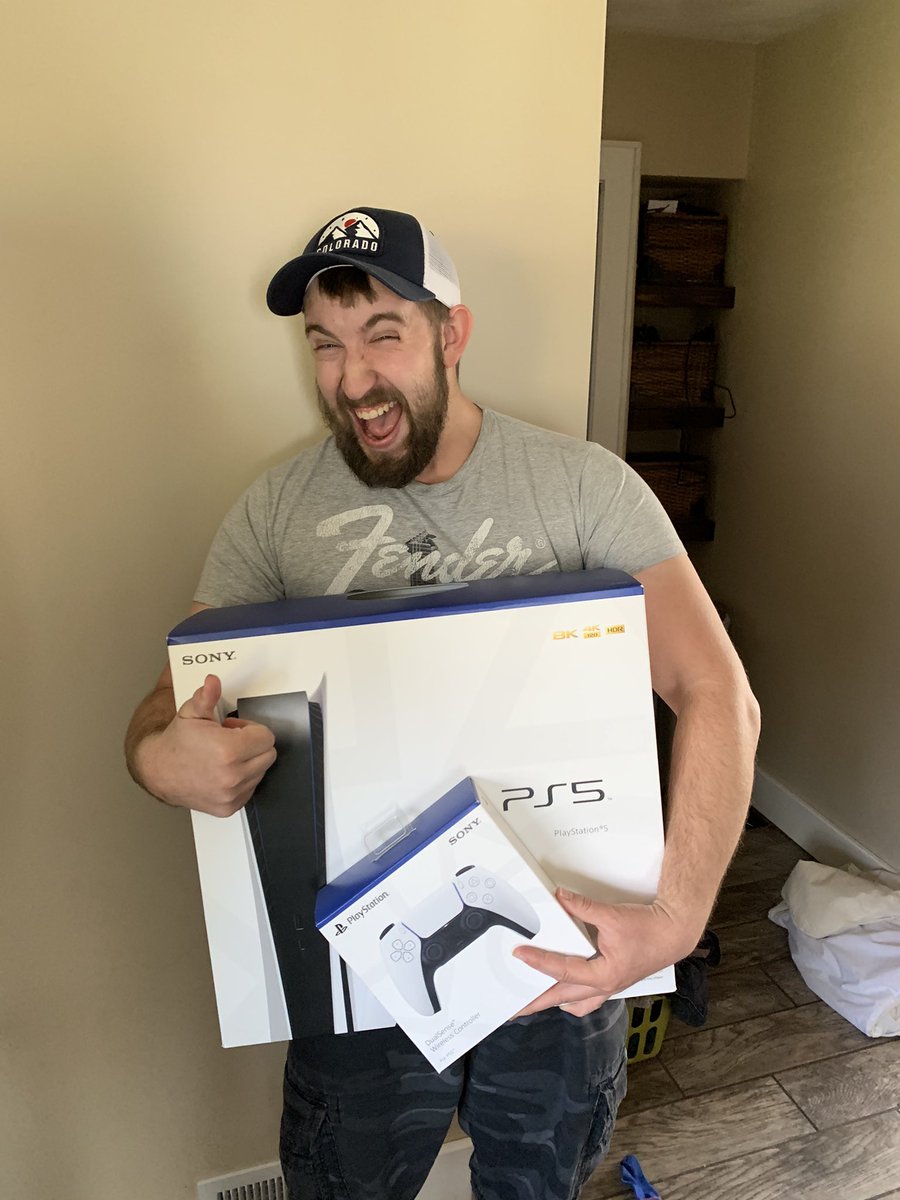 jonathan_moser's tweet photo. @mattswider BRO!!! Thank you!!! It’s finally here from GameStop this past week!! Spent three weeks working at it and got one!! https://t.co/hx3Q12GUdU