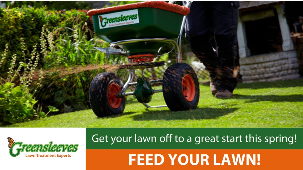 As we are well into #spring, let's  FEED YOUR LAWN

Jumpstart your #lawn from its winter slumber. Now is the ideal time for a spring lawn feeding treatment that ensures your grass has the best start to the growing season. 

For more information visit greensleeves-uk.com.