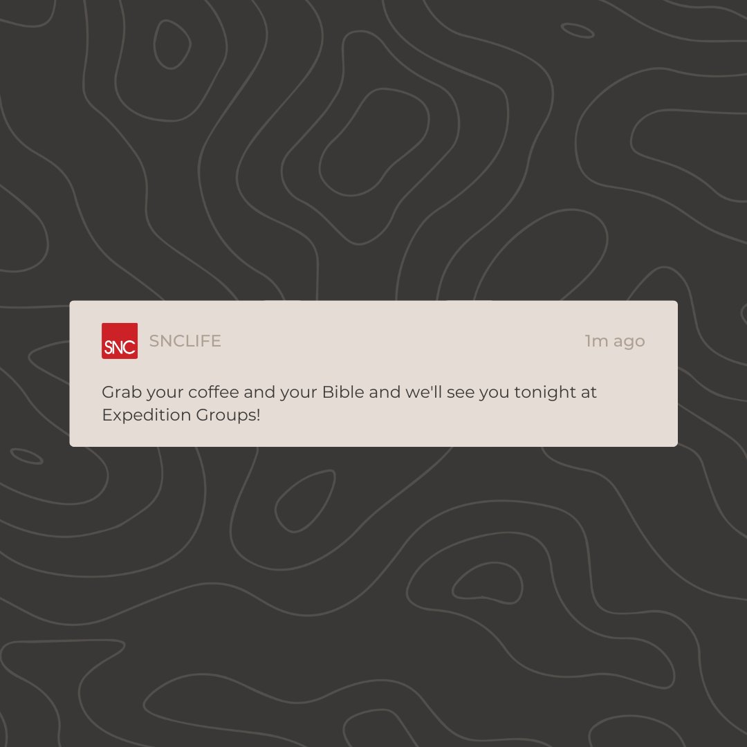 Did you get your personal invite? 

If not, download the SNCLife App today! 
snclife.org/app