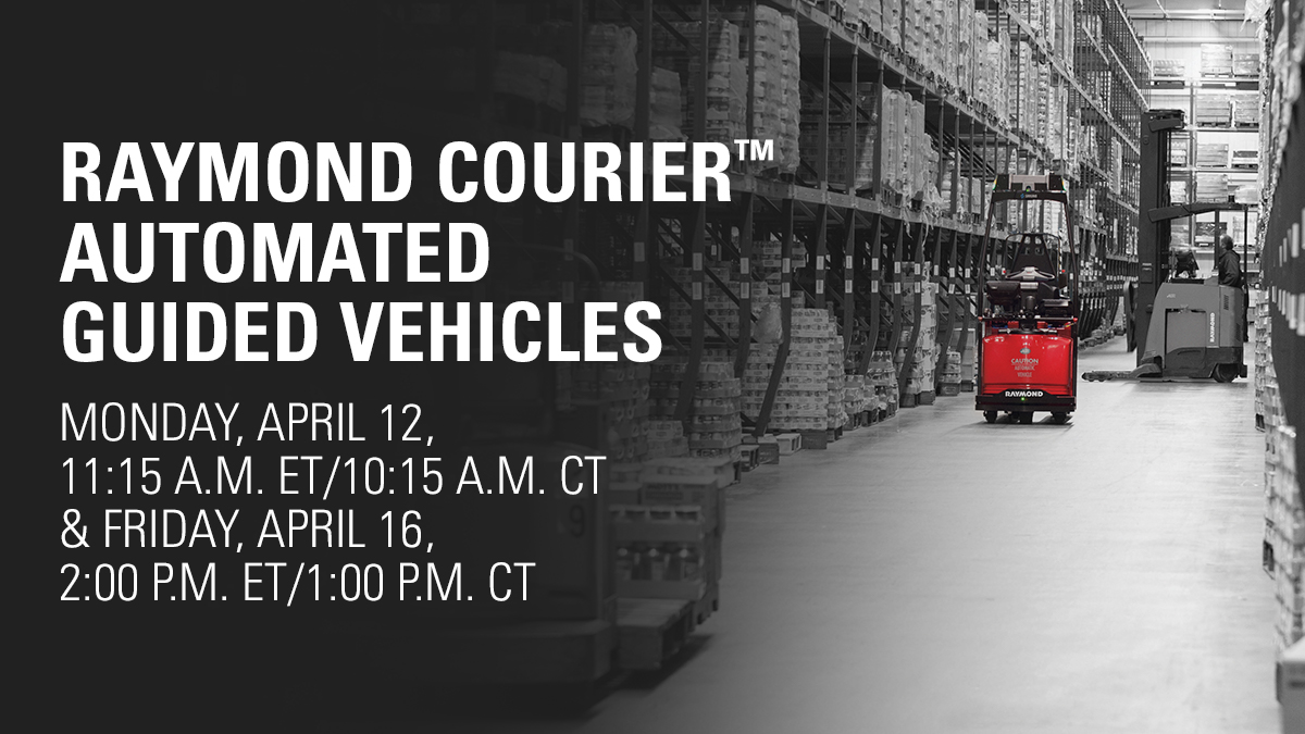 AMH__inc's tweet image. The Raymond Courier 3030 automated stacker is a scalable solution that requires no changes to infrastructure and can be easily programmed on the fly. See how automation works  with @RaymondCorp at ProMatDX 2021.raymondcorp.com/promat2021  #ProMatDX #ProMat2021 #ProMat21 #SupplyChain