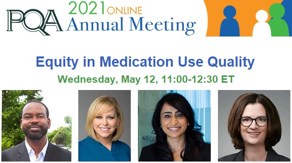 PQAAlliance's tweet photo. Our first general session will address Equity in Medication Use Quality. We’ll hear perspectives and experiences from a patient, @LillyPad and @scanhealthplan. Learn more and register today!  https://t.co/nftjlF6aGm #HealthEquity https://t.co/FM9PziBy71