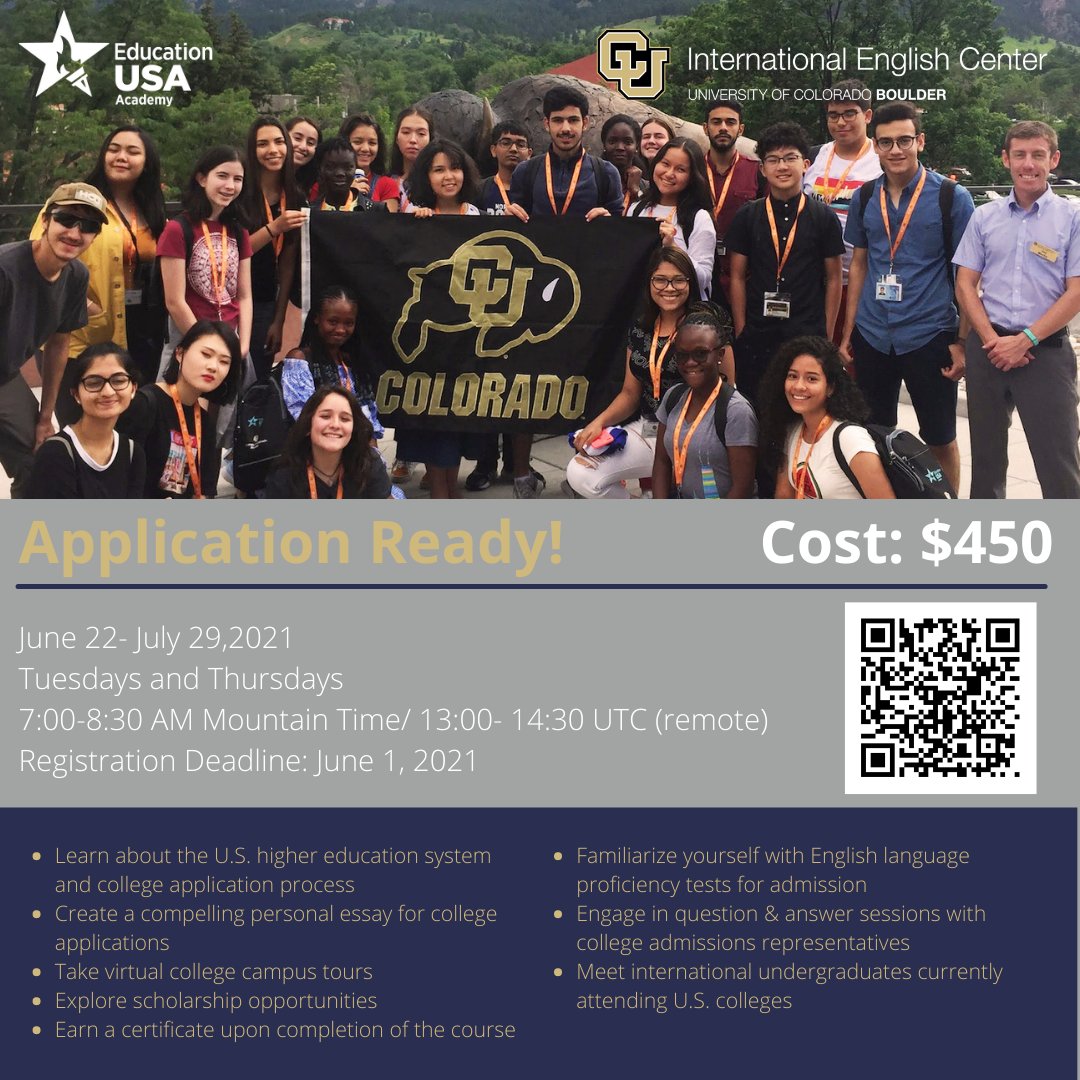 We're excited to announce our new Application Ready! course for Summer 2021. Get all the tools you'll need to prepare yourself for a bright future in higher education with this fully remote course.