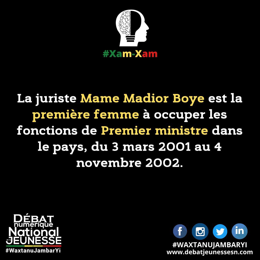 Xam-Xam pour nous rappeler nos racines, nous raconter notre histoire, nous montrer les jeunes élites que le Sénégal 🇸🇳 a connu. #WaxtanuJambarYi #CilaBokk #XamXam