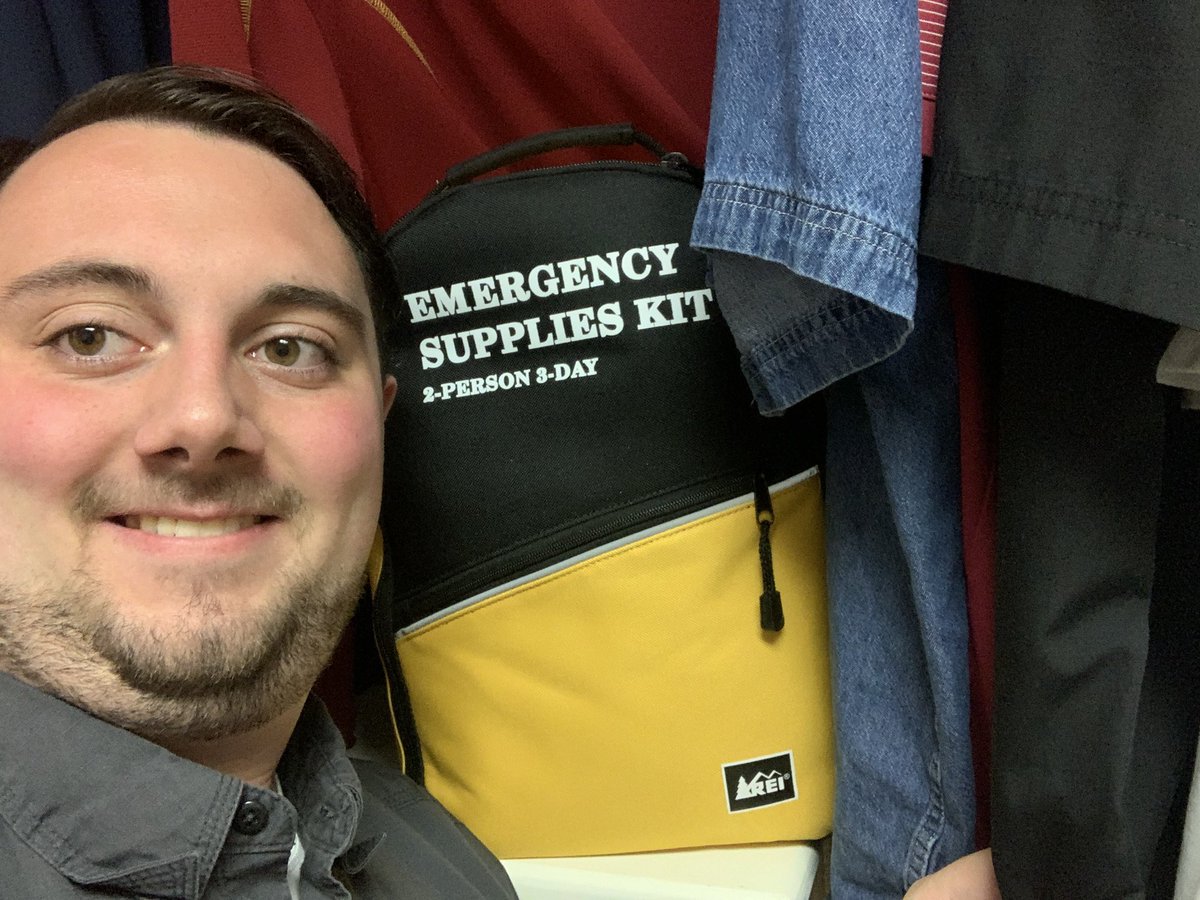 ericqueller's tweet photo. Today is #SafePlaceSelfie Day! This is my safe place during a severe weather emergency! Take time to locate your safe place in your home, work, or school. Thank you to our wonderful partners at the @NWSNorman and @NWS for keeping us safe!
#MSUTexas #MSUReady #StormReady https://t.co/A2Ak9Sq9Vs