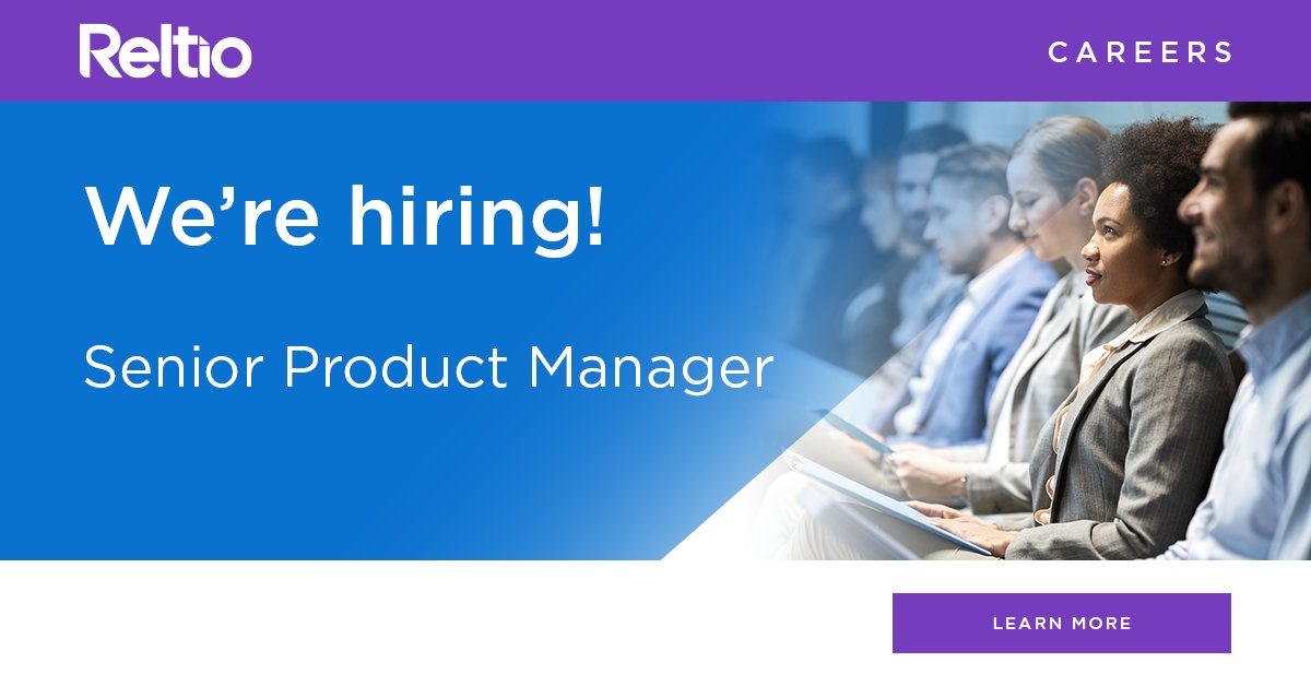Reltio's tweet photo. Reltio is looking for a Senior Product Manager!  If you have excellent credentials in helping SaaS-based companies with their product management needs, get in touch -- https://t.co/Oj2vZFlKsZ

#jobs #careers #work #productmanagement #SaaS https://t.co/2dbf1Emx1J