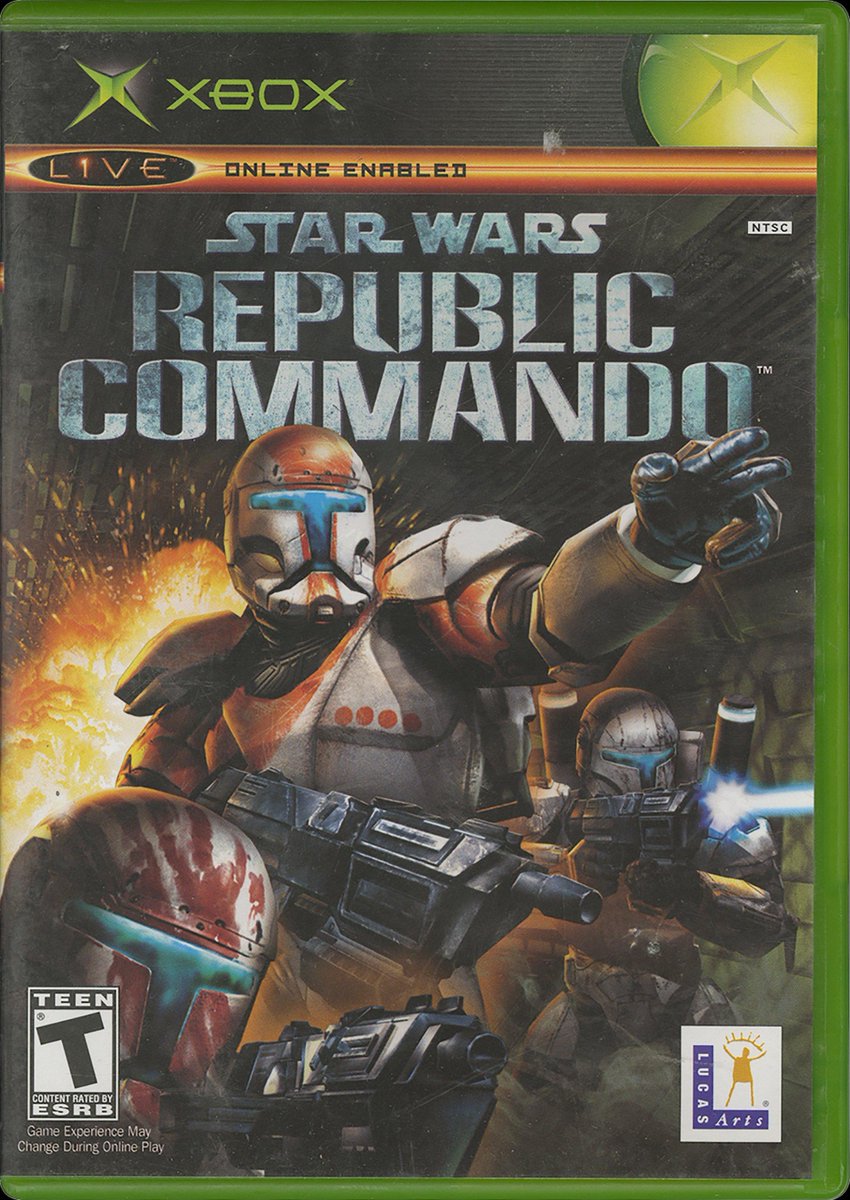  #StarWarsRepublicCommando might be my favorite game dev experience of all time. I started in December of 2002 as the game's "Audio Lead." I was to head up all sound, music and voice-over efforts. "You're responsible for everything that comes out of the speakers." I was 27.
