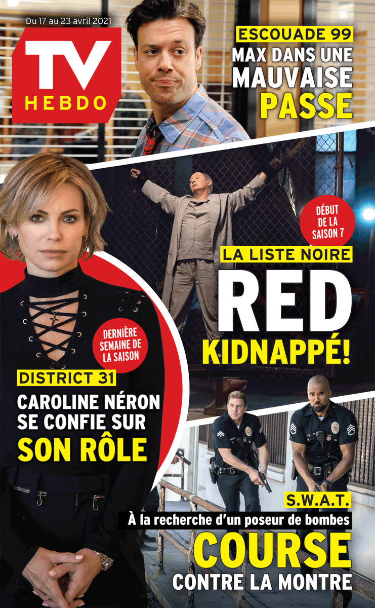 TVHebdo's tweet photo. Couverture du 17 au 23 avril 2021. https://t.co/ufBsY2NiqJ