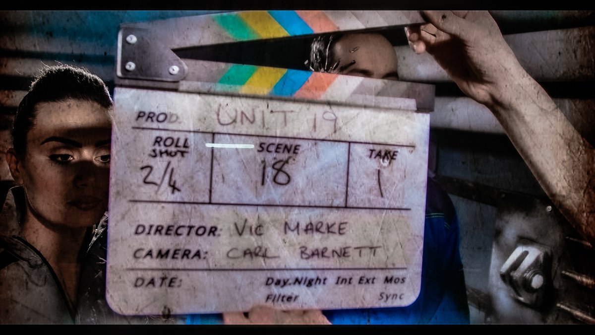 another good day filming on set of Unit 19