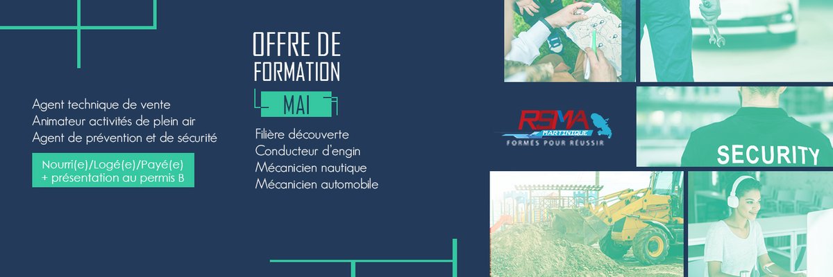 Informations au 0596 425 626 ou sur notre site <a href="/RSMA972/">RSMA Martinique</a>