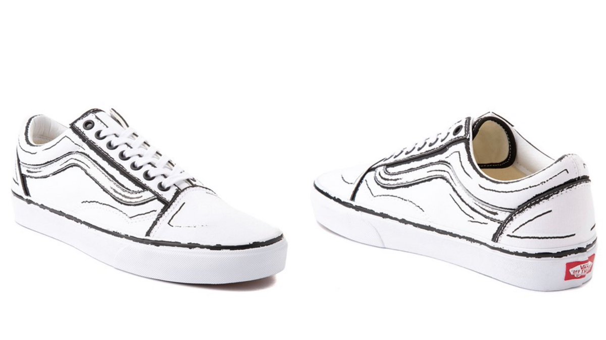 vans old skool sketch