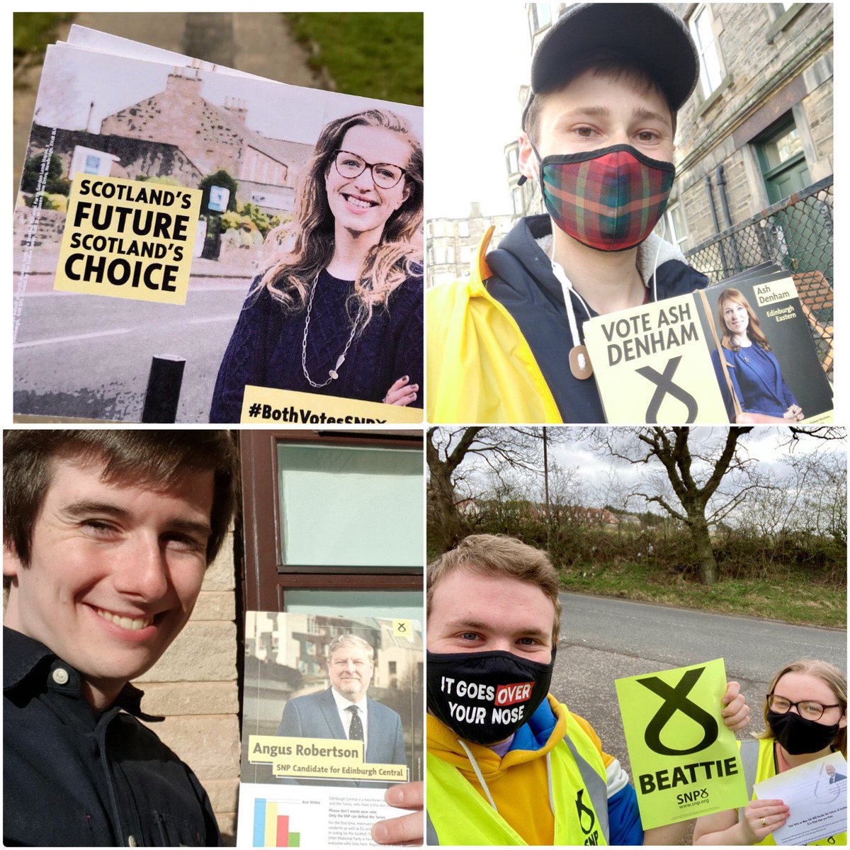 Our members have been campaigning all across Lothian over the last few days for our fantastic SNP candidates! 

Less than 30 days to go folks, let’s make sure that on the 6th of May it’s #BothVotesSNP 🗳 #ActiveSNP #ActiveYSI