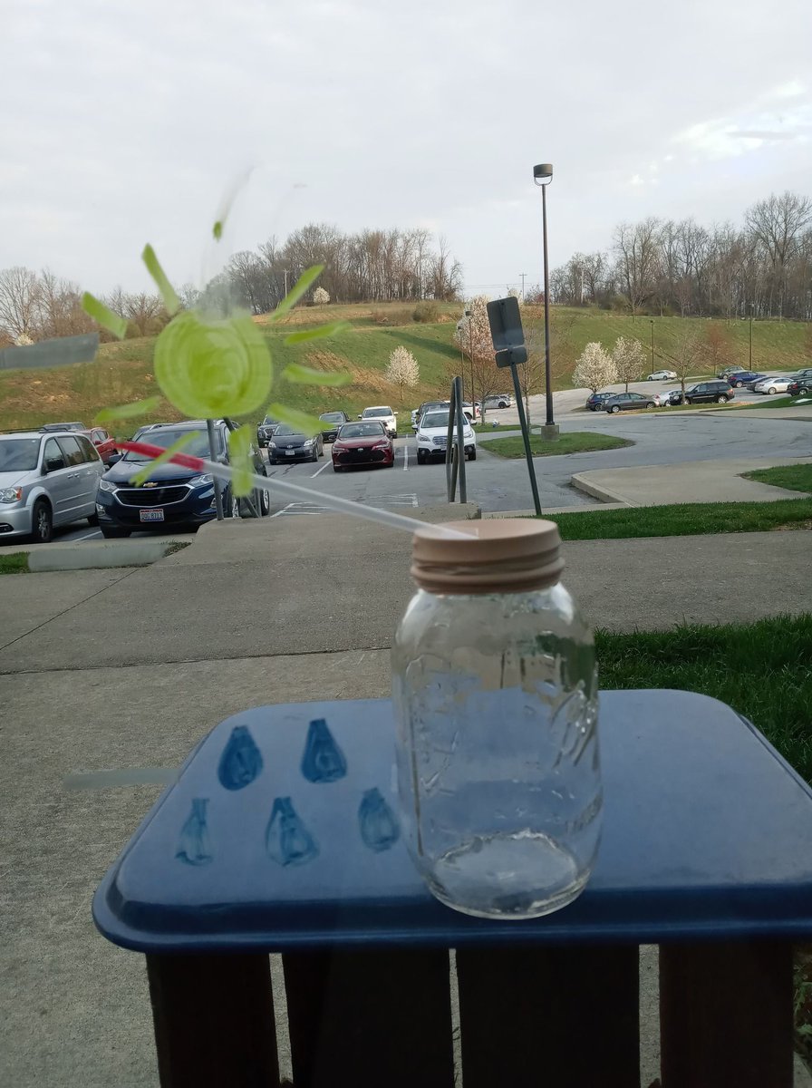 ArmesFarm's tweet photo. Armes Farmers Jr meteorologists create a working barometer. https://t.co/LEvaZExl1M
