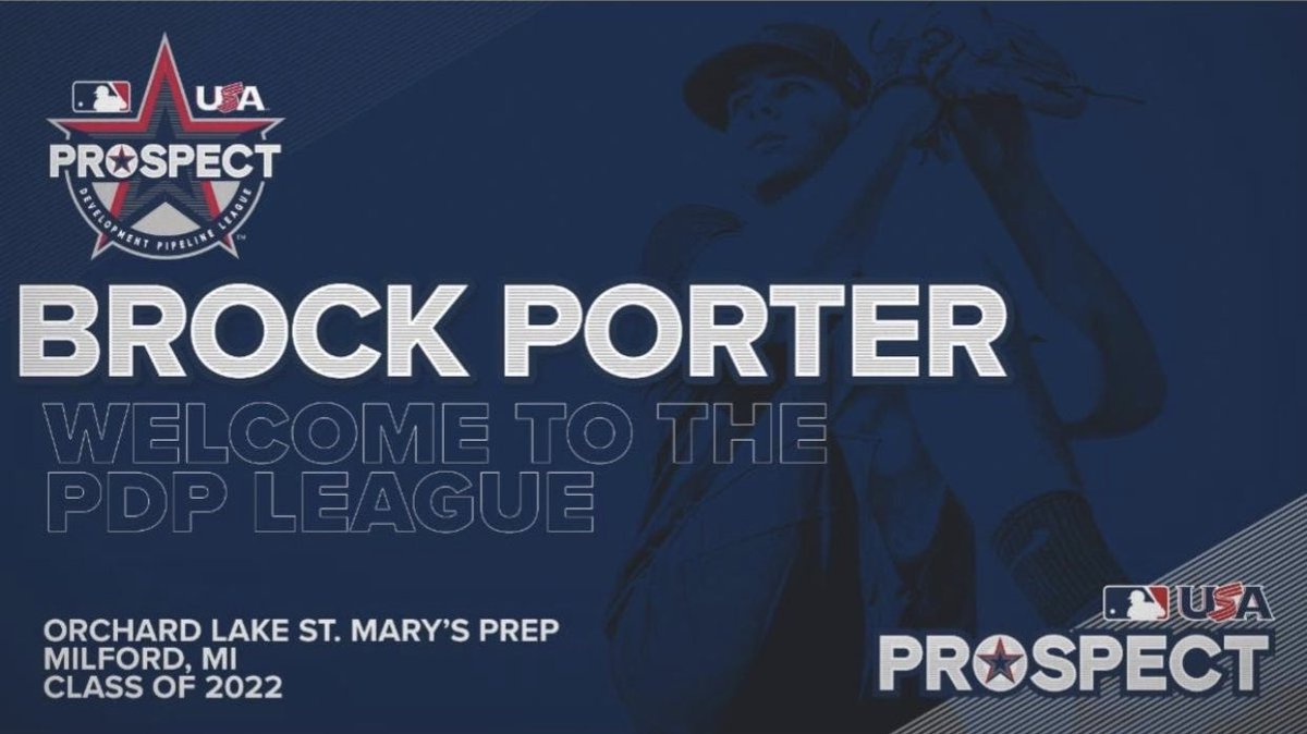 Thank you!! Can’t wait! @BaseballPDP #PDPLeague