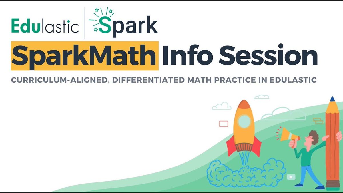 Edulastic's tweet photo. Get a thorough overview of SparkMath in this Info Session!

Watch now: https://t.co/KS07PxzFj2

#SparkMath #ITeachMath https://t.co/7LtR34VoFS