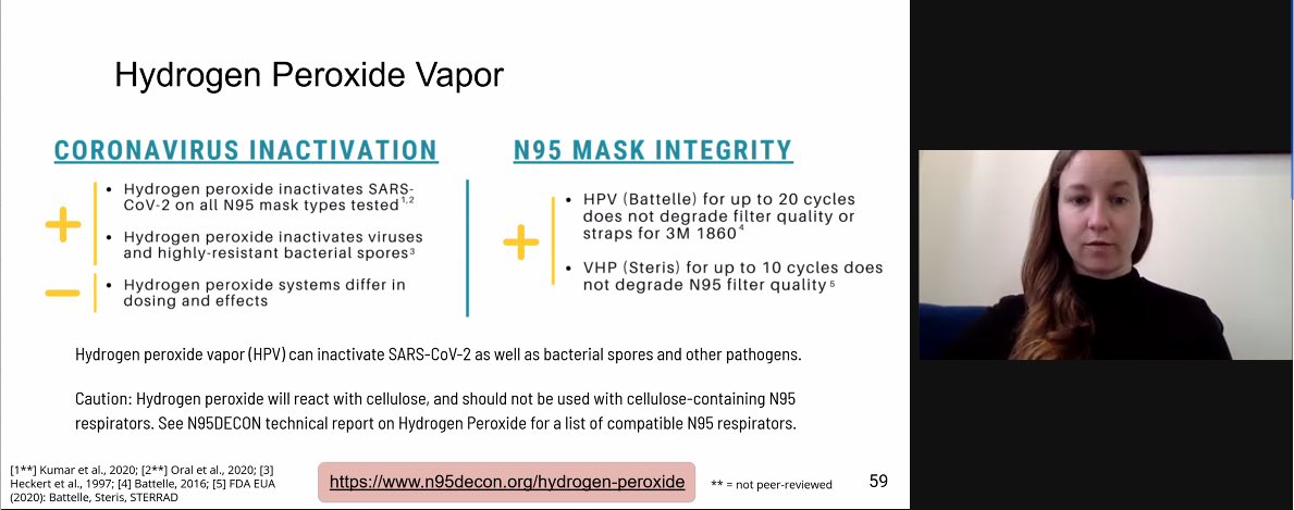 kitty_jenkin's tweet photo. @NicholeStarr5 discussing Hydrogen Peroxide for #N95 decontamination as part of the @Smiletrain @SaferSurgery #Lifebox PPE Best Practice During #COVID19 https://t.co/aJrgx62GEC