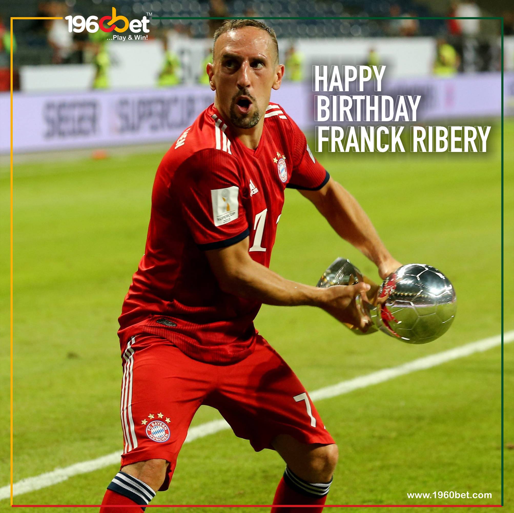 Happy Birthday, Franck Ribery! 