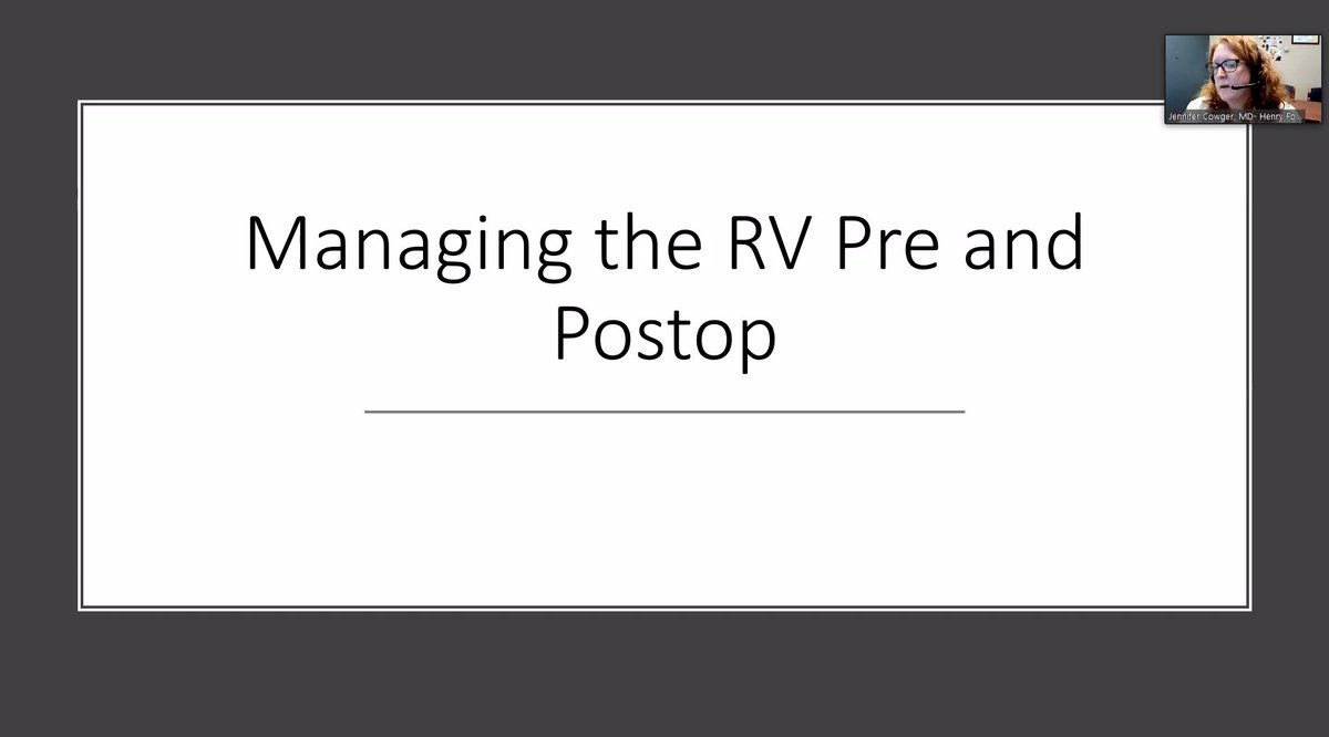 Jennifer's tips on managing the RV pre- and post-op LVAD.  @preventfailure