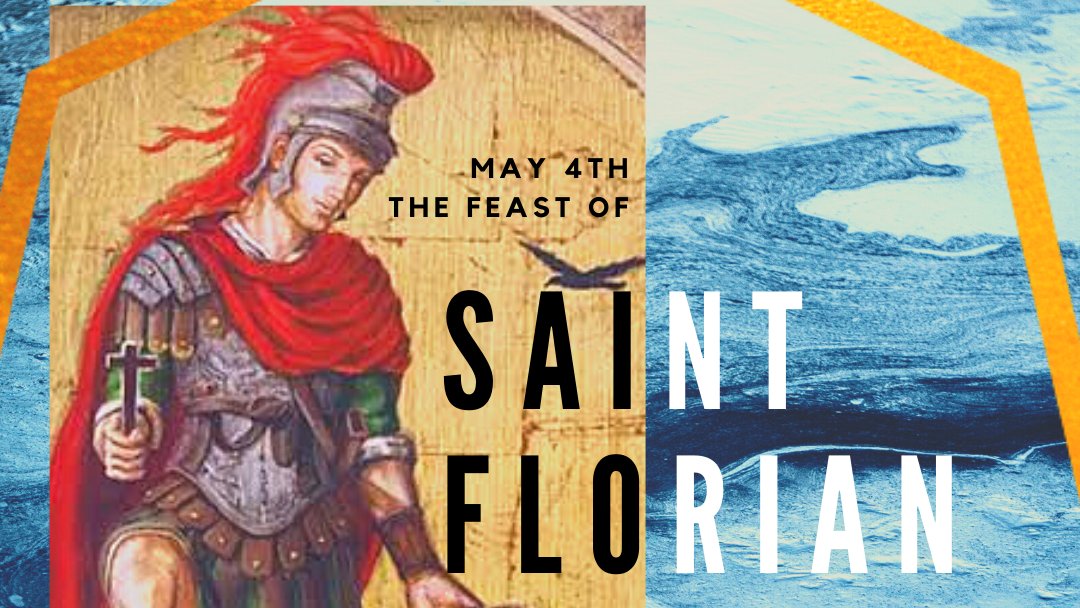 StJosephFC's tweet image. Saint Florian, Pray for us and our first responders!
