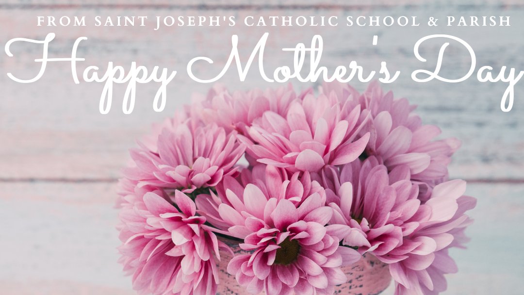 StJosephFC's tweet image. "For at the moment the sound of your greeting reached my ears, the infant in my womb leaped for joy." 
Luke 1:44