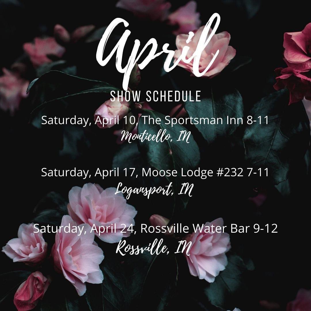 GraceScott_Band's tweet photo. We have a great lineup for the month of April! ๐ธ We are looking forward to playing some fantastic locations and we will even play a show in our Hometown! You can keep up with the 2021 tour on Facebook and https://t.co/GzHizuXP4x #aprilshows #BeHereTour2021 https://t.co/A8MlDgw51z
