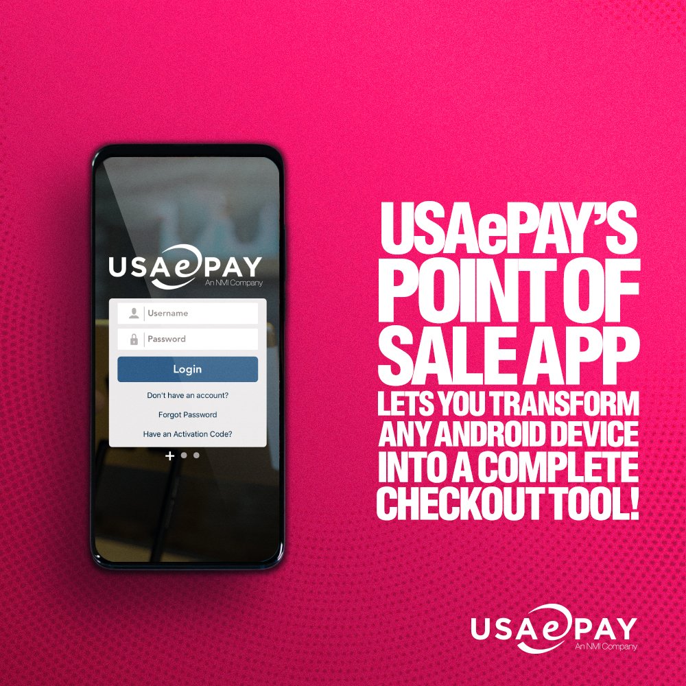Check it out! Smarter solutions with USAePay’s Point of Sale app.
#usaepay #paymentgateway #paymentsolutions #mobilepayments #mobilesolutions #posapp